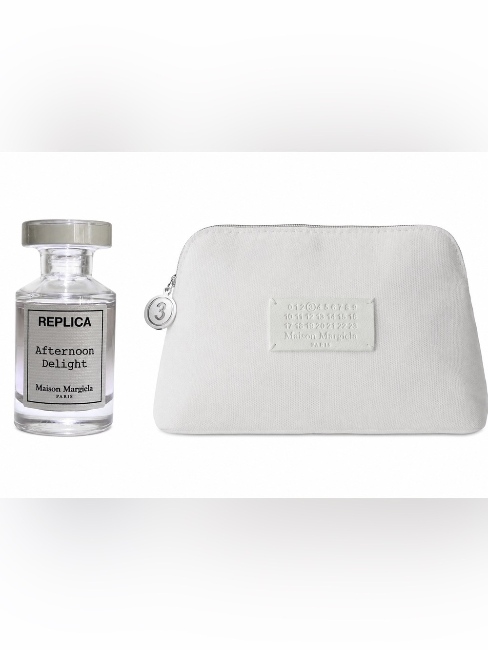 🤍 Maison Margiela Replica Afternoon Delight & Cosmetic Bag Bundle